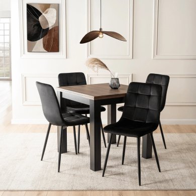 Розкладний обідній стіл Mebel Elit MAX Горіх W.MAX/OM/CZ/S фото - 4