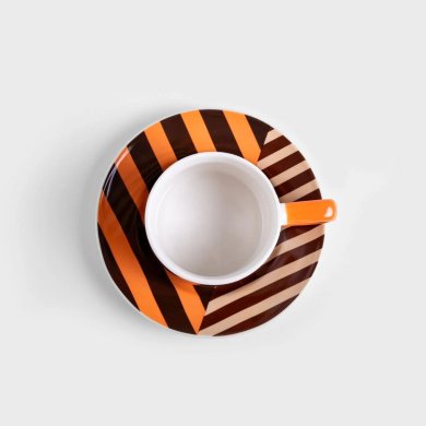 Чашка з блюдцем Homla NAOKO 200 мл Різнокольоровий - 5 Чашка з блюдцем Homla NAOKO 200 мл Різнокольоровий 231709 фото - 5