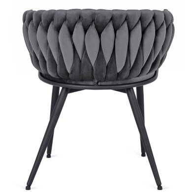 Обеденный стул Mebel Elit EMPOLI Welur Серый - 4 Обеденный стул Mebel Elit EMPOLI Welur Серый ME.EMPOLI/P/V/K фото - 4