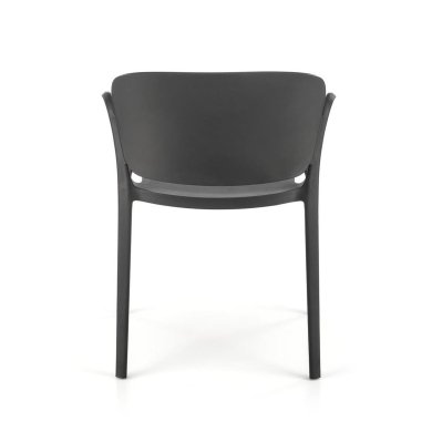 Садовий стілець Halmar K491 Чорний V-CH-K/491-KR-CZARNY фото - 4