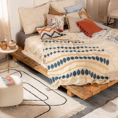 Комплект постельного белья Homla DELIA PREMIUM 160x200 см Бежевый - 6 Комплект постельного белья Homla DELIA PREMIUM 160x200 см Бежевый 213552 фото - 6