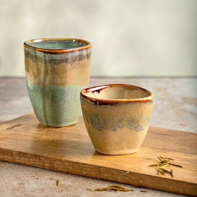 Кружка Homla KASLO 100 мл Бежевий 242161 фото - 5