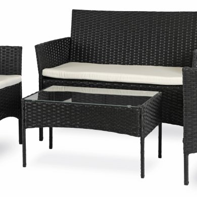 Комплект садових меблів Mebel Elit MISSISIPI Чорний ME.MISSISIPI/CZ/RT/OGR/ZES фото - 10