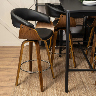 Барный стул Mebel Elit JERSEY Черный ME.JERSEY/CZ/O/DG/E/H фото - 11