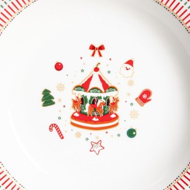 Глибока тарілка Homla CIRCORIA 21 см Принт - 2 Глибока тарілка Homla CIRCORIA 21 см Принт 241835 фото - 2