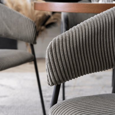 Обеденный стул Mebel Elit TINKA Velvet Серый - 8 Обеденный стул Mebel Elit TINKA Velvet Серый ME.TINKA/P/SZTR/K фото - 8