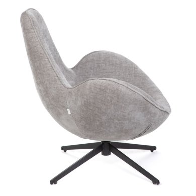 Крісло м'яке поворотне Homla LUNAIRE Сірий 227085 фото - 3