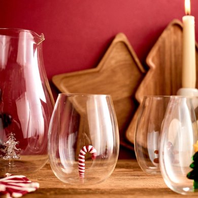 Склянка Homla TINYS 580 мл Прозорий - 4 Склянка Homla TINYS 580 мл Прозорий 231217 фото - 4