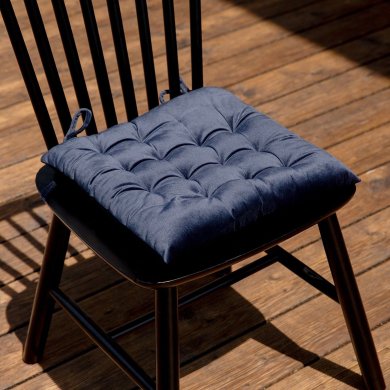 Подушка для стула Homla ROOSVELT 38x38 см | Синий 208241 фото - 4
