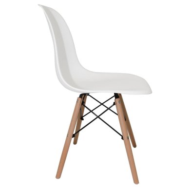 Обеденный стул Kontrast MIA 3 Белый - 3 Обеденный стул Kontrast MIA 3 Белый 6.05.80313 фото - 3