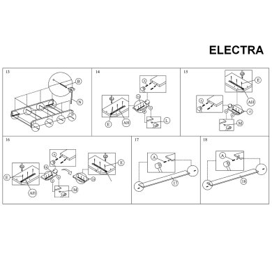 Кровать Signal Electra | 160х200 /  Серый ELECTRA160SZ фото - 4