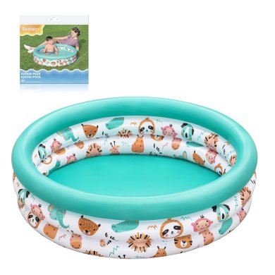 Надувной детский бассейн Bestway 51008 102х25 см Принт BES51008 фото - 2