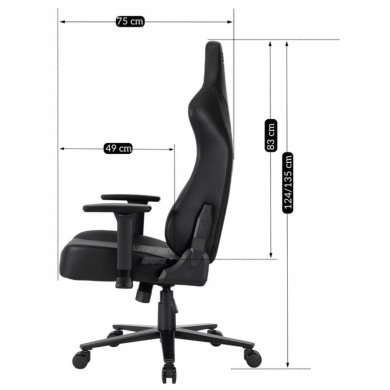 Геймерське крісло Mebel Elit APEX Чорний - 14 Геймерське крісло Mebel Elit APEX Чорний ME.APEX/CZ/E/FO фото - 14