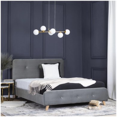 Кровать Mebel Elit MIKEL 140x200 см | Серый ME.MIKEL/140/JP/V/LOZ