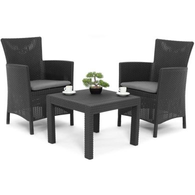 Садовое кресло Keter IOWA Графит 215526 фото - 2