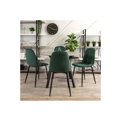 Обідній стілець Mebel Elit ARIS Welur Зелений - 12 Обідній стілець Mebel Elit ARIS Welur Зелений aris/zl фото - 12