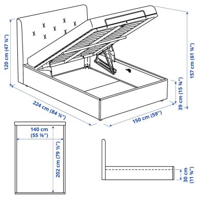 IKEA IDANAS (ИКЕА ИДАНАС) 40458964 фото - 2