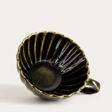 Кружка Homla MELIDA 300 мл Темно-зелений 241349 фото - 2