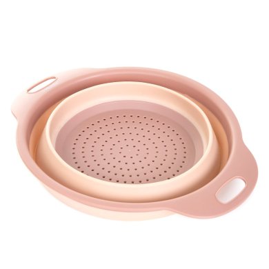 Дуршлаг складной Homla EASY BAKE 24x29 см | Розовый 213918