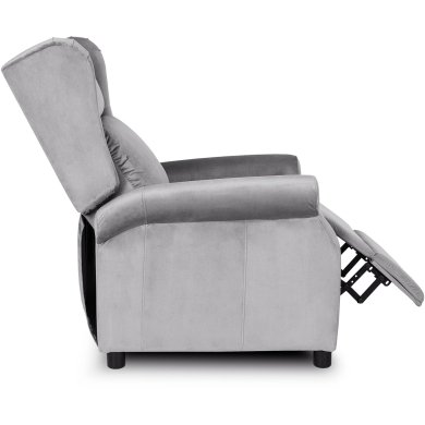 Кресло мягкое раскладное с реклайнером Mebel Elit SIMON Серый - 5 Кресло мягкое раскладное с реклайнером Mebel Elit SIMON Серый ME.SIMON/P/V/FW фото - 5