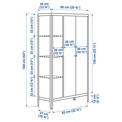 IKEA KOLBJORN (ИКЕА КОЛБЬЁРН) 60601862 фото - 6