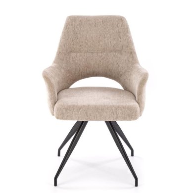 Обеденный стул поворотный Halmar K542 Бежевый - 5 Обеденный стул поворотный Halmar K542 Бежевый V-CH-K/542-KR-BEŻOWY фото - 5