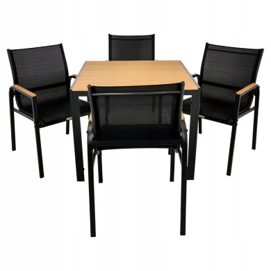 Комплект садових меблів Kontrast ALLEN FUERTE 90 Дерево 67676 фото - 2