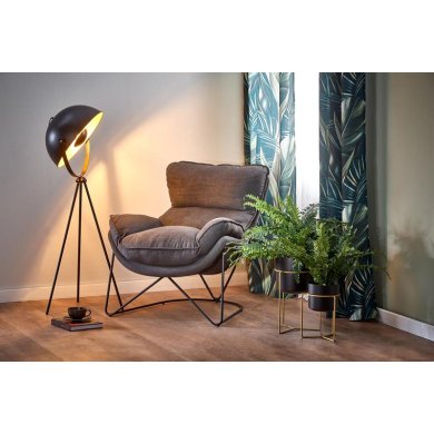 Кресло мягкое Halmar Volker Темно-серый - 12 Кресло мягкое Halmar Volker Темно-серый V-CH-VOLKER-FOT фото - 12