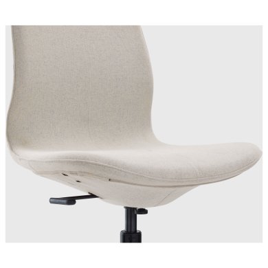 IKEA Офісне крісло LANGFJALL Бежевий (ИКЕА ЛАНГФЬЯЛЛЬ) 89177566 фото - 2