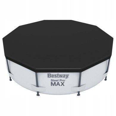Тент для бассейна Bestway 58036 305 см Черный BES58036 фото - 2