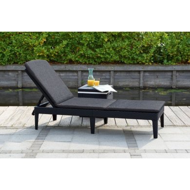 Складной шезлонг Keter JAIPUR Графит 235162 фото - 7