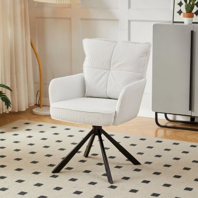 Обеденный стул поворотный Mebel Elit CITY Velvet Кремовый ME.CITY/KR/SZTR/K фото - 6