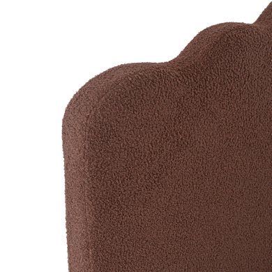 Кровать Mebel Elit CRATER Boucle 120x200 см Коричневый ME.CRATER/120/BR/TB/LOZ фото - 5