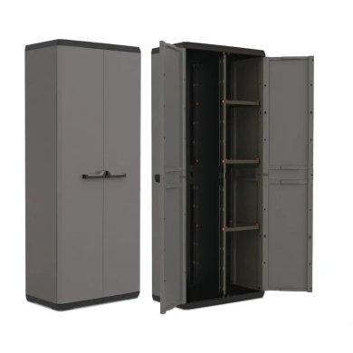 Садовый шкаф Keter/Kis PIU UTILITI CABINET Серый 241541-1 фото - 3