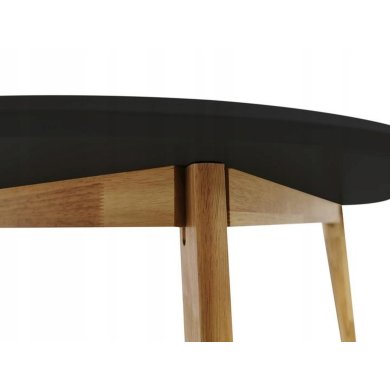 Обеденный стол Kontrast EMMA 80 см Черный - 5 Обеденный стол Kontrast EMMA 80 см Черный 6.06.14942 фото - 5