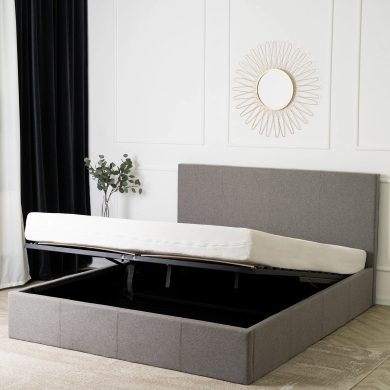 Ліжко Mebel Elit MELIA 160x200 см Сірий ME.MELIA/160/P/T/LOZZPOJ фото - 12