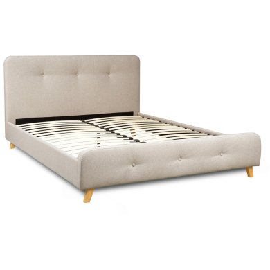 Кровать Mebel Elit MIKEL 160x200 см Бежевый ME.MIKEL/160/BZ/T/LOZ фото - 2