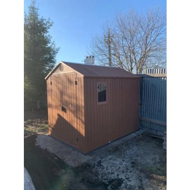 Садовый домик Keter DARWIN 190х244х221 см Коричневый 249362 фото - 13