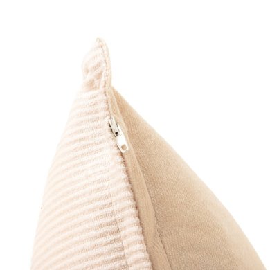 Декоративна наволочка Homla NANTU 45х45 см Бежевий - 4 Декоративна наволочка Homla NANTU 45х45 см Бежевий 212952 фото - 4