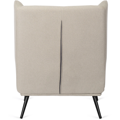 Кресло мягкое Mebel Elit LARSEN Светло-коричневый ME.LARSEN/BR/T/FW фото - 4