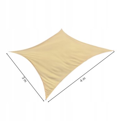 Тент Kontrast 4x3 м Бежевий 5.06.27488 фото - 8