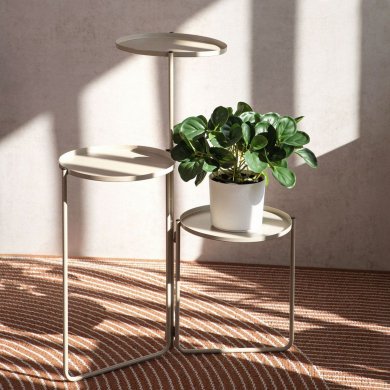 Підставка для горщиків Homla ROH 48x48x70 см Бежевий 229621 фото - 4