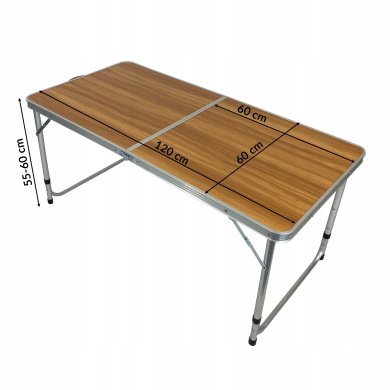 Складной туристический стол Kontrast 120 см Дерево - 13 Складной туристический стол Kontrast 120 см Дерево 5.04.13730 фото - 13