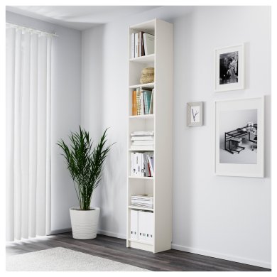 IKEA Стеллаж BILLY Белый (ИКЕА БИЛЛИ) 49217734 фото - 5