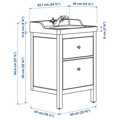 IKEA HEMNES/RUTSJON (ИКЕА ХЕМНЕС/РУТСЁН) 69655006 фото - 5