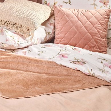 Плед Homla NEW CLUMSY 150x200 см Розовый 200742 фото - 9