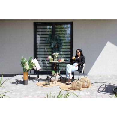 Комплект садових меблів Garden Line BISTRO Чорний NEO2262KPL фото - 5