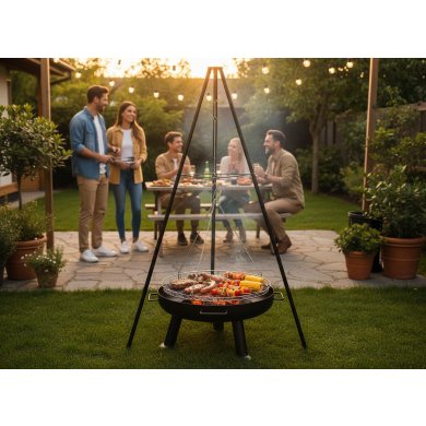 Угольный гриль Garden Line BBQ6032 Черный BBQ6032 фото - 10