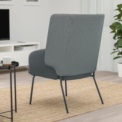 IKEA Кресло мягкое BINGSTA Серый (ИКЕА БИНГСТА) 10454236 фото - 7