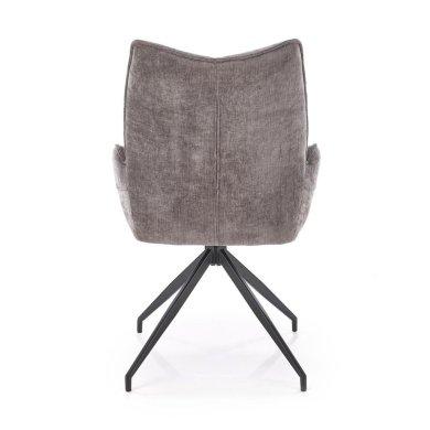 Обідній стілець поворотний Halmar K553 Попелястий V-CH-K/553-KR-POPIELATY фото - 6